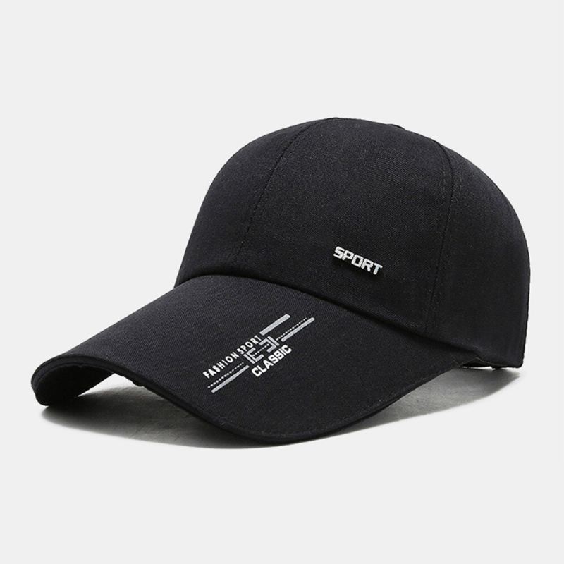 Unisex Rento Kangas Pidennettävä Reunuskassi Reunallinen Baseballlippis Ulkopyöräilykalastus Aurinkovarjo Säädettävä Hattu