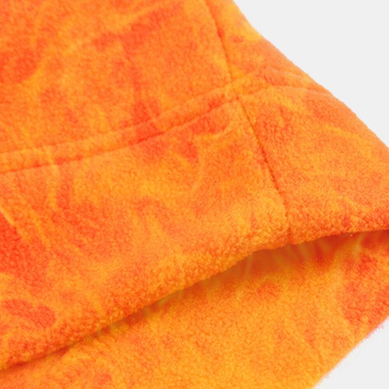 Unisex Solid Color Kylmäsuoja Lämpö Polar Fleece Hattu Ulkoilu Hiihto Hiihto Rimless Pipo