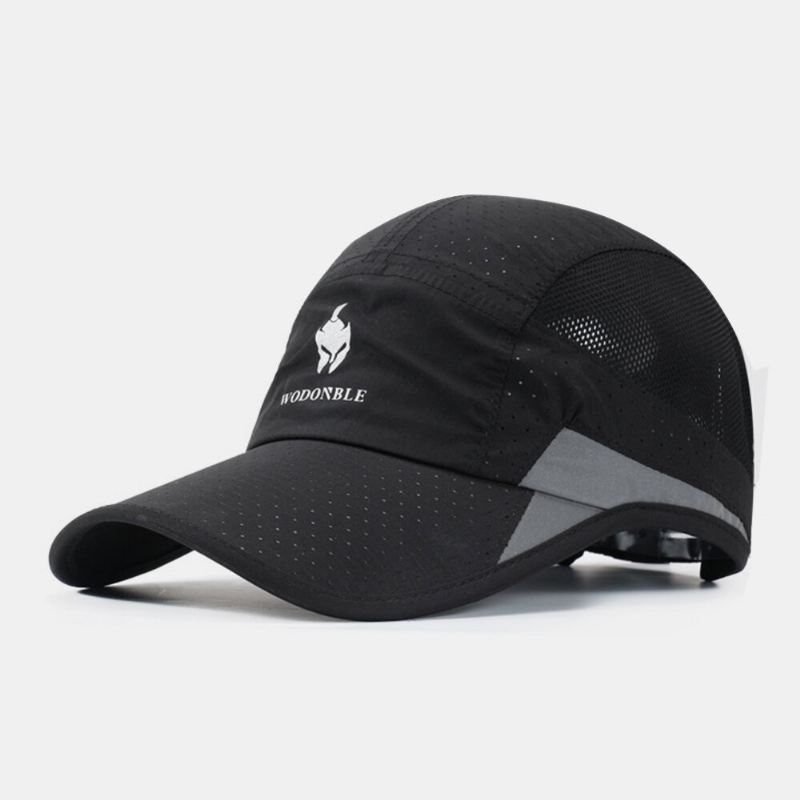 Unisex Ultraohut Nopeasti Kuivuva Verkkohattu Hengittävä Taitettava Ulkoilu Visiirit Baseball-hattu Aurinkohattu