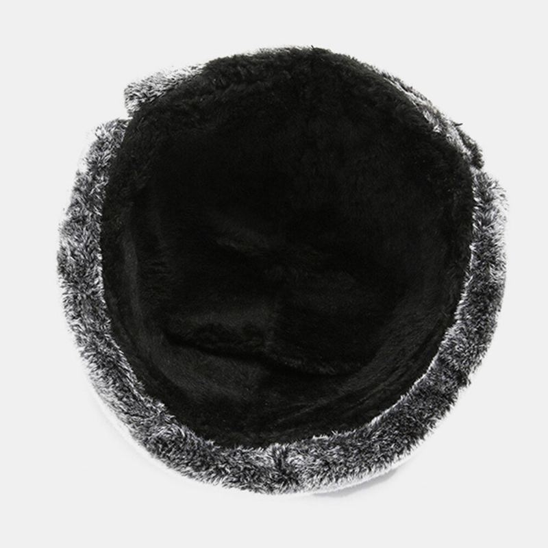 Unisex Winter Thicken Lämmin Trapper Hattu Irrotettava Naamio Verho Ulkona Tuulenpitävä Kuulosuojaus Venäläinen Hattu Ushanka Hat