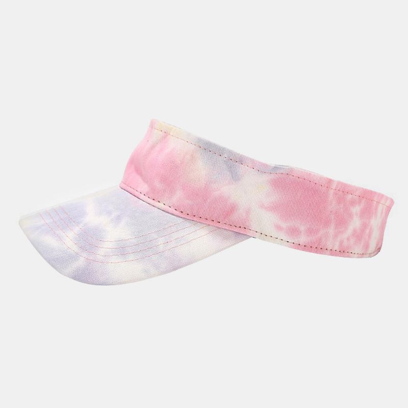 Väri Tie-dye Empty Top Hat Outdoor Sun Hat