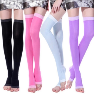 Naisten Talven Lämpimät Vintage-spandex Hyvät Elastiset Silkkisukat