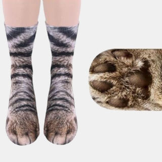 Unisex Adult Animal Printed Sukat Eläinsukat