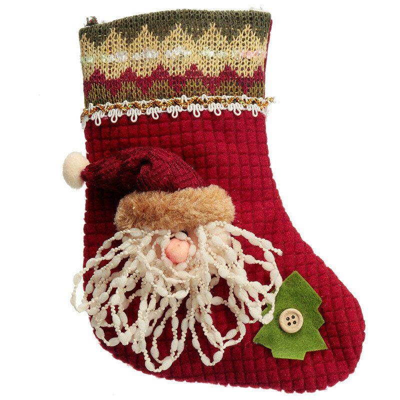 Unisex Puuvilla Jacquard Joulupukki Lumiukko Hirvi Talvisukat